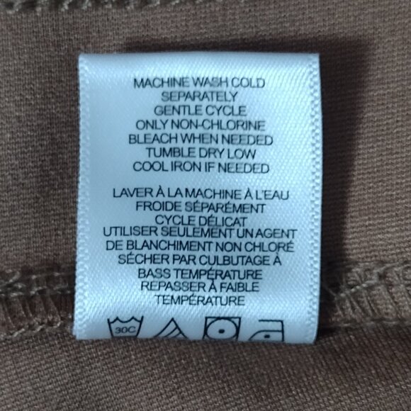 Marla Wynne: 360 Stretch Soft Flare Pant, Size 2X, Dark Caramel Camel - Picture 5 of 6